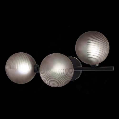 SL1184.401.03 Бра ST-Luce Черный/Дымчатый G9 3*5W TODO SL1184.401.03 Бра ST-Luce Черный/Дымчатый G9 3*5W TODO