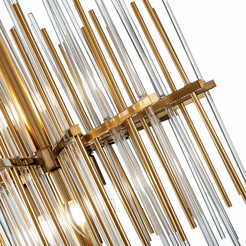 SL1628.303.08 Люстра подвесная ST-Luce Латунь/Прозрачный, Латунь E14 8*40W TERAMO фото 10