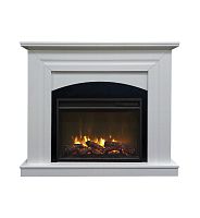 Каминокомплект MONZA/МАЛИБУ Лофт Оникс с очагом Электроочаг MAGIC/МЕЙДЖИК 24