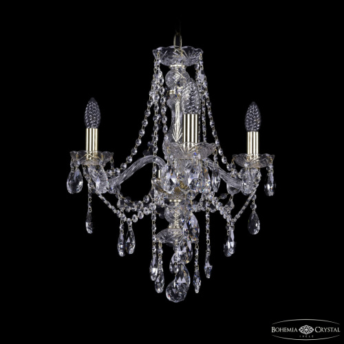 Люстра хрустальная 1415/3/165 G Люстра хрустальная 1415/3/165 G