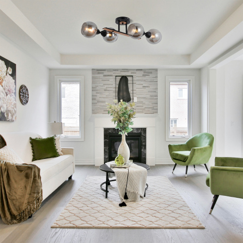 Светильник на штанге Escada 1102/4P E27*60W Black фото 2