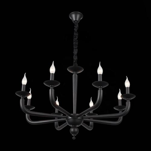 SL1114.403.08 Люстра подвесная ST-Luce Черный E14 8*40W FORTEZA фото 5 SL1114.403.08 Люстра подвесная ST-Luce Черный E14 8*40W FORTEZA фото 5