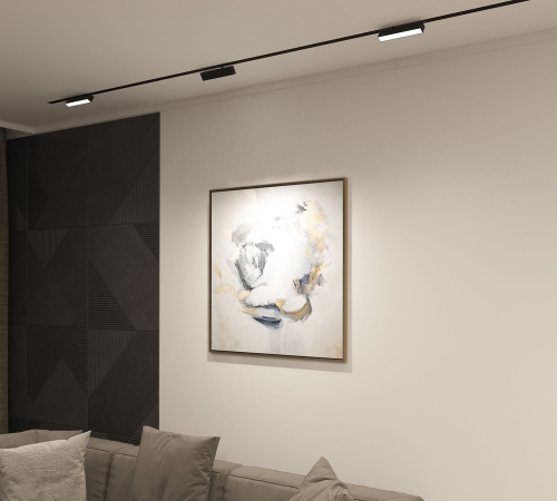 DK8009-BK Поворотный матовый светильни SMART 9W DIM 3000K-6000K черный фото 7