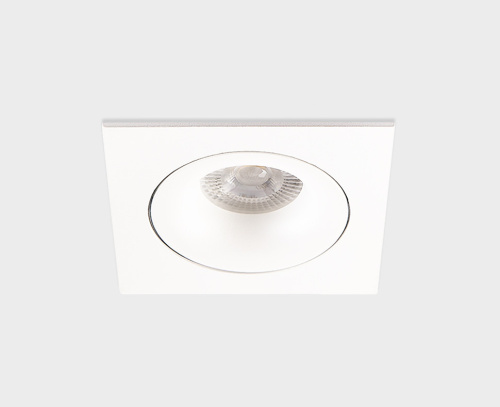DE-201 white светильник встраиваемый поворотный фото 9