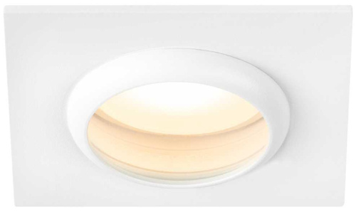 Светильник встраиваемый алюминиевый ЭРА KL110 WH под лампу MR16 GU5.3 белый матовый Б0061529