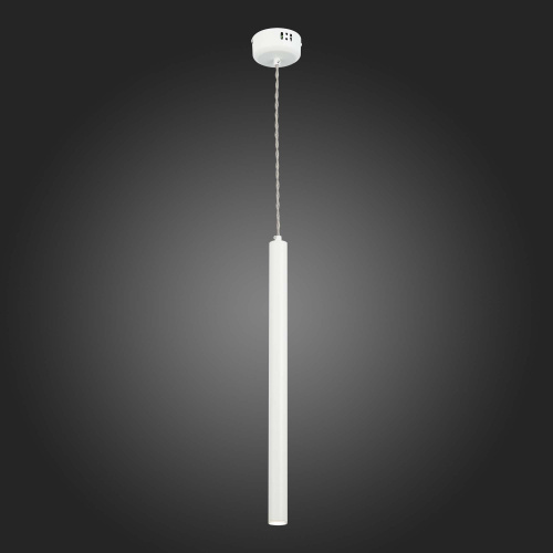 ST153.543.03 Светильник подвесной Белый LED 1*3W 4000K 255Lm Ra  IP20 D30xH1 500 180-240V Подвесные светильники фото 4