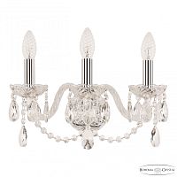 Бра хрустальные 101B/3/141 Ni Bohemia Ivele Crystal (Богемия Ивеле Кристалл)