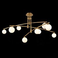 SL1208.302.09 Светильник потолочный ST-Luce Золотистый/Белый G9 9*5W SEMBRARE