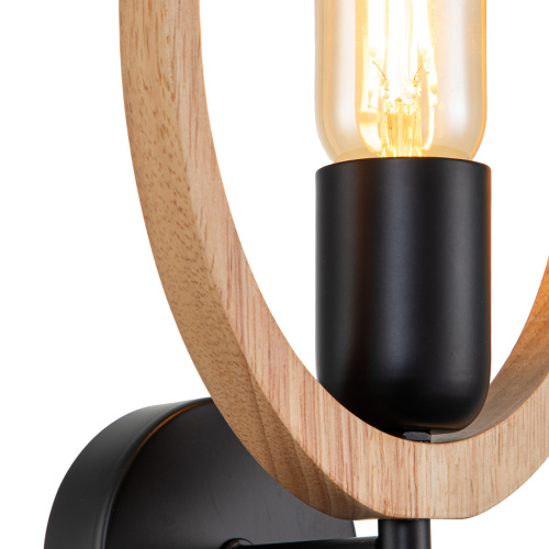 Настенный светильник Escada 10196/1A E27*40W Black фото 2