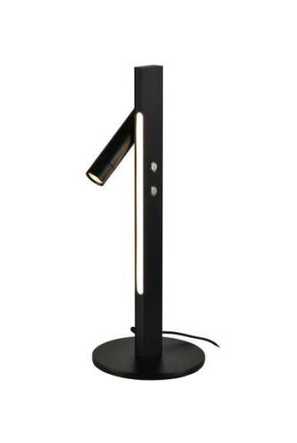 Настольная лампа Alfa Light F3924-20 black 13W D18*H45