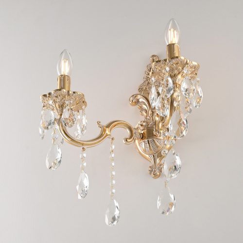 Бра с хрустальными подвесками AL7801B14/2/175 B GW Bohemia Ivele Crystal (Богемия Ивеле Кристалл) фото 6