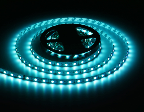 Светодиодная лента 12В 5050 60Led 14.4Вт/м Цветная RGB IP20 5м фото 4 Светодиодная лента 12В 5050 60Led 14.4Вт/м Цветная RGB IP20 5м фото 4