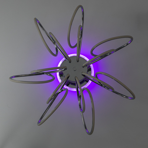 Citilux SALMA SMART CL224A171 RGB LED Умная люстра Хром фото 9