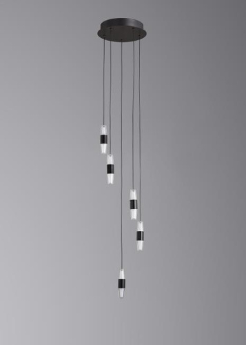 Люстра подвесная Alfa Light F3024-50 BLACK Люстра подвесная Alfa Light F3024-50 BLACK