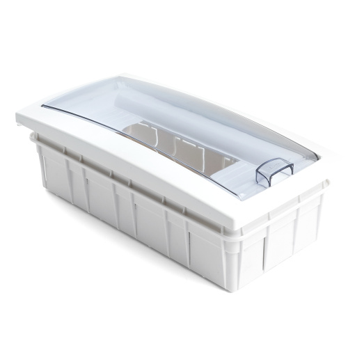 Бокс встраиваемый STEKKER EBX50-2/12-20 12 модулей, пластик, серия ArcaClass фото 2