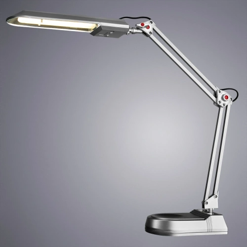 Офисная настольная лампа Arte Lamp DESK A5810LT-1SI фото 2 Офисная настольная лампа Arte Lamp DESK A5810LT-1SI фото 2