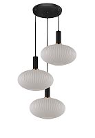 Подвесной светильник Lumina Deco Floril LDP 1216-3 WT+BK