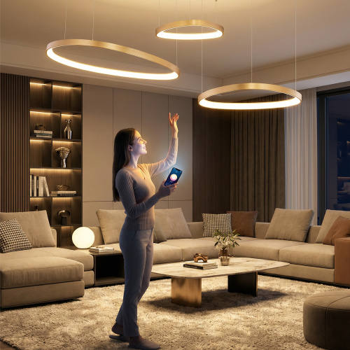 Citilux GENKA SMART CL756A092 LED Умная подвесная люстра фото 11 Citilux GENKA SMART CL756A092 LED Умная подвесная люстра фото 11