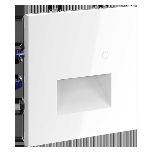 Подсветка светодиодная встраиваемая Voltum S70 с датчиком, (белый глянцевый) VLS070701 фото 4