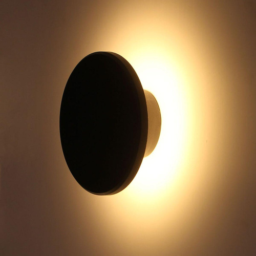 Уличный настенный светодиодный светильник Arte Lamp Nimbo A3409AL-1BK фото 4