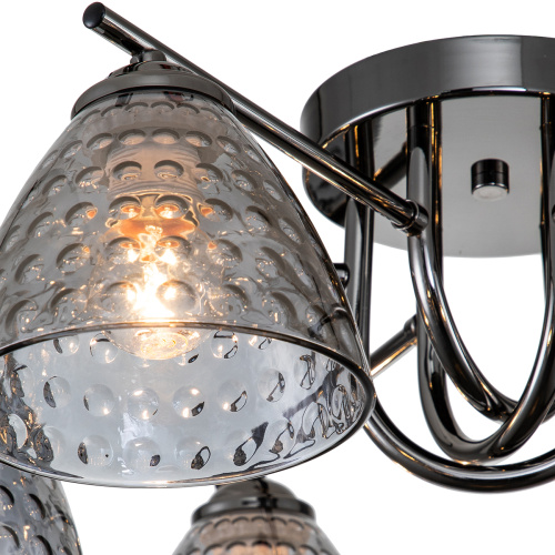 Потолочный светильник Escada 659/6PL E27*60W Black фото 3 Потолочный светильник Escada 659/6PL E27*60W Black фото 3