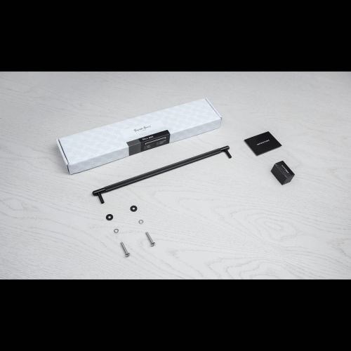 Ручка-скоба Pull Bar Linear Medium Black фото 3
