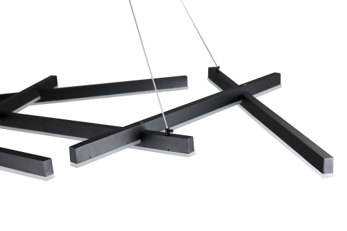 Подвесной светильник черный LED 80Вт 100см Zortes AVEN ZRS.01243.03 фото 11