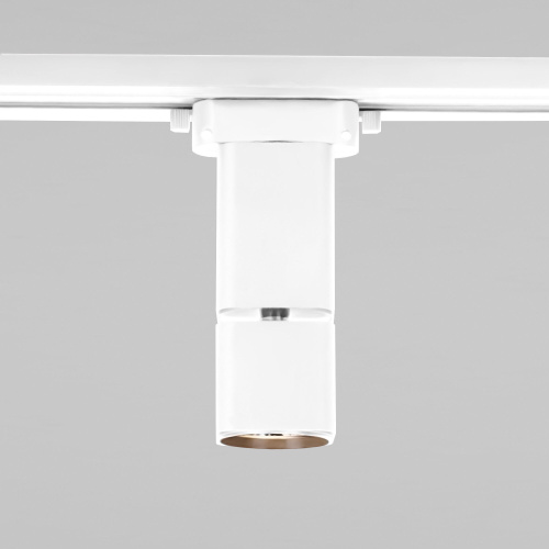 Трековый светильник для однофазного шинопровода Cubus белый матовый 10 Вт 4200K 85516/01 фото 2