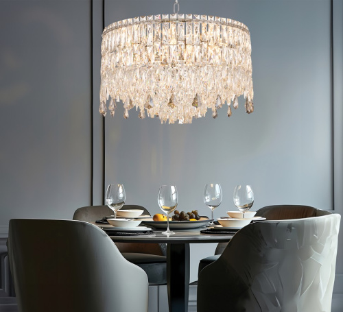 Люстра подвесная The Empress Chrome FL1062-14P фото 2 Люстра подвесная The Empress Chrome FL1062-14P фото 2