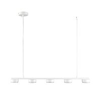 8265/5 COMFI LN26 234 металл, белый Светильник подвесной GX53 LED 5*7W 220V TORINA