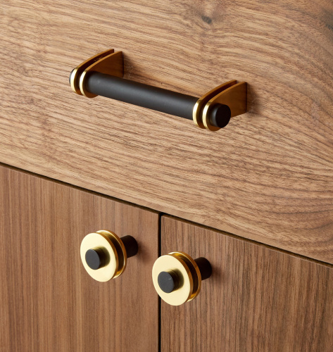 Ручка-скоба Elroy L.20.3 Aged Brass and Bronze фото 3