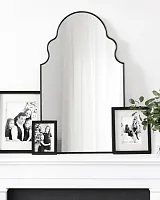Зеркало в чёрной раме "Шифа"