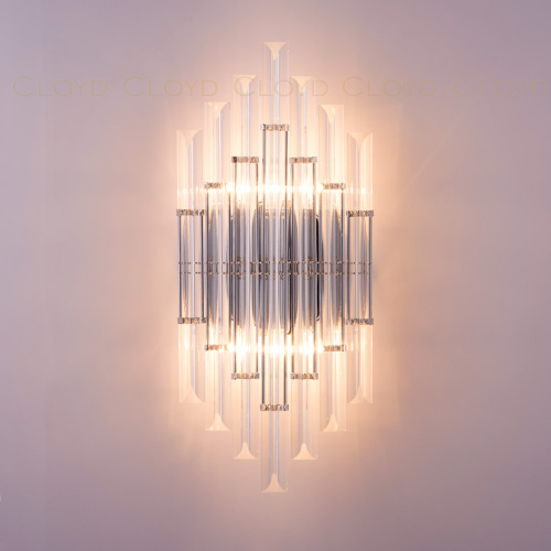 Бра Cloyd ORATORIA W2 / выс. 50 см - хром (арт.20145) фото 5