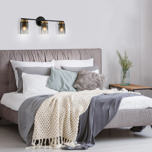 Настенный светильник Escada 2118/3A E14*40W Black/Brass фото 5 Настенный светильник Escada 2118/3A E14*40W Black/Brass фото 5