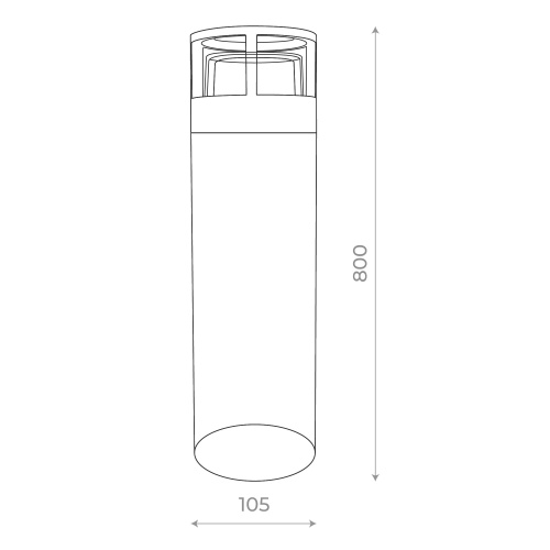 SL9507.415.01 Светильник уличный наземный ST-Luce Черный LED 1*5W 4000K FOSSA фото 2