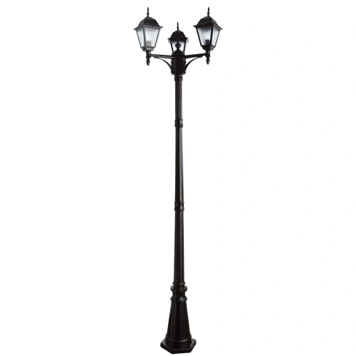Парковый светильник Arte Lamp BREMEN A1017PA-3BK Парковый светильник Arte Lamp BREMEN A1017PA-3BK