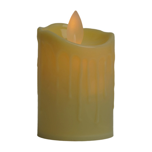 Световая фигура Свеча "Пламя"1LED (батарейки в компл), 7,5см, белый, LT134 фото 8