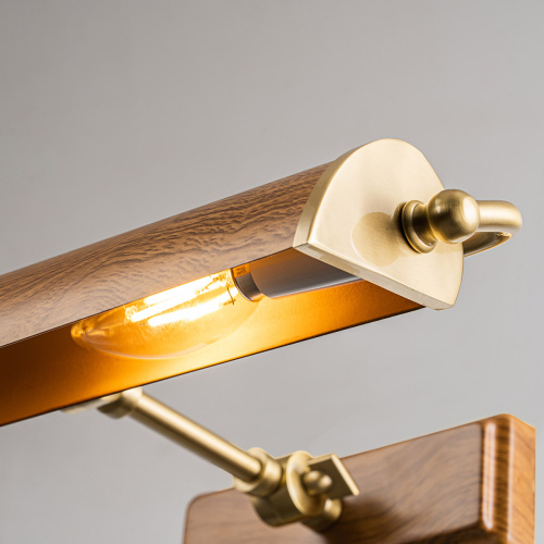Светильник для картин Elstead Lighting, Арт. WINCHFIELD-PLM-AB-OAK фото 3 Светильник для картин Elstead Lighting, Арт. WINCHFIELD-PLM-AB-OAK фото 3