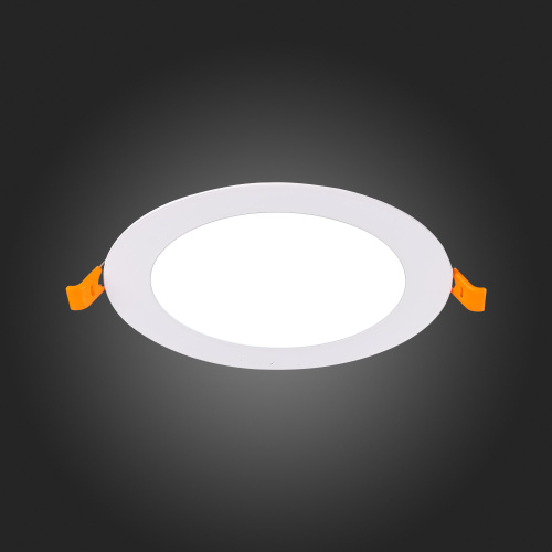 ST209.548.09 Св-к встр. Белый LED 1*9W 4000K 612Lm Ra80 110° IP20 D145xH8 90-265V Встраиваемые светильники фото 3