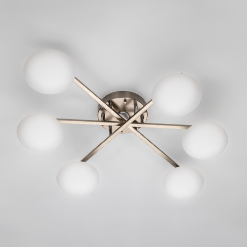 Citilux ATMAN SMART CL226A161 RGB LED Умная люстра Матовый Хром фото 9