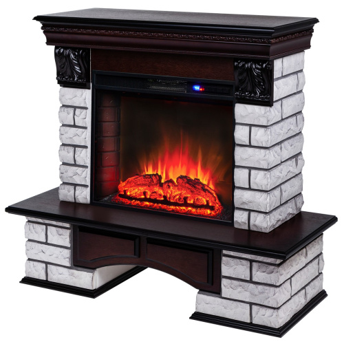 Электрокамин RealFlame Country Lux Rock AO античный дуб с очагом Sparta 25,5 LED фото 2 Электрокамин RealFlame Country Lux Rock AO античный дуб с очагом Sparta 25,5 LED фото 2