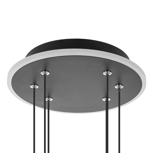 Citilux Trent CL203731 LED Люстра подвесная с пультом Чёрная фото 6 Citilux Trent CL203731 LED Люстра подвесная с пультом Чёрная фото 6