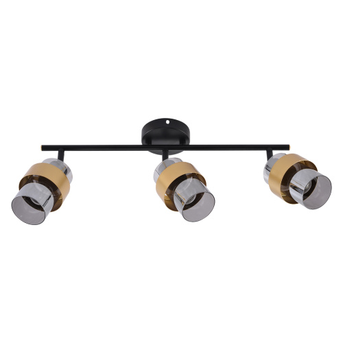 Настенно-потолочный свет Escada 1169/3A E14*40W Black/Gold фото 2 Настенно-потолочный свет Escada 1169/3A E14*40W Black/Gold фото 2