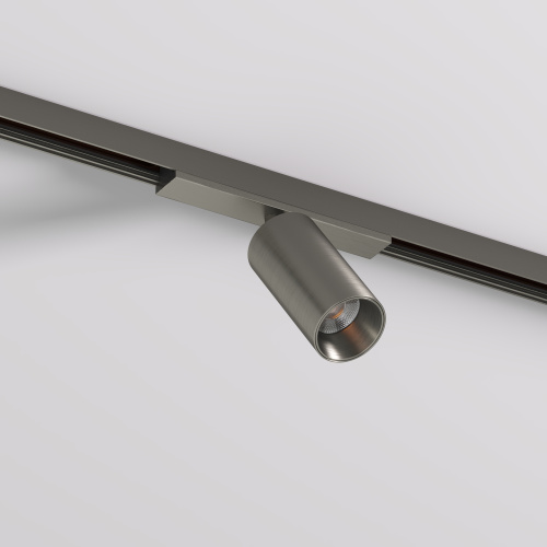 DK5740-DN Светильник для трека SHINE SPOT со светодиодом, D35*H70, 48V DC, 6W, RA?90, 3000K, IP20, темный никель, алюминий фото 6