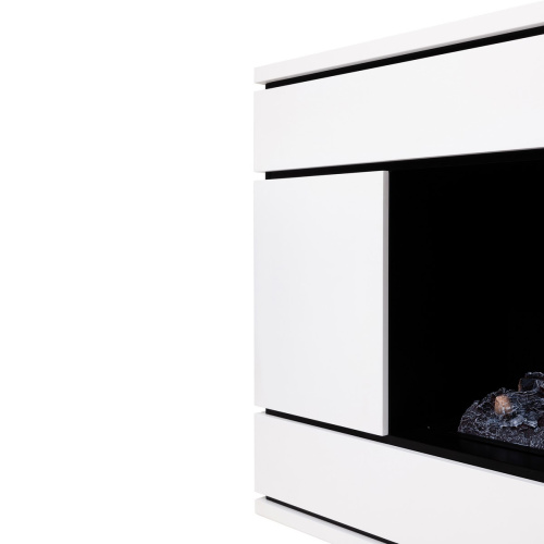 Каминокомплект VEGA/ВЕГА Белый матовый с очагом Электроочаг CASSETTE/КАССЕТА 1000 фото 8