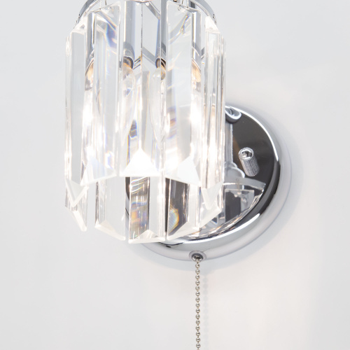 Citilux Синди CL330311 Бра хрустальное с выключателем Хром фото 9 Citilux Синди CL330311 Бра хрустальное с выключателем Хром фото 9