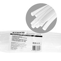Термоусадочная трубка клеевая STEKKER HSTG-953-100TR, длина 100 см., коэф. усадки 3:1, прозрачный