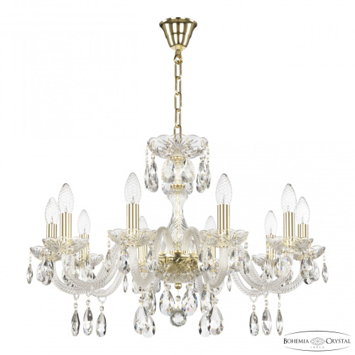 Люстра хрустальная 117/10/240 G Bohemia Ivele Crystal (Богемия Ивеле Кристалл) Люстра хрустальная 117/10/240 G Bohemia Ivele Crystal (Богемия Ивеле Кристалл)