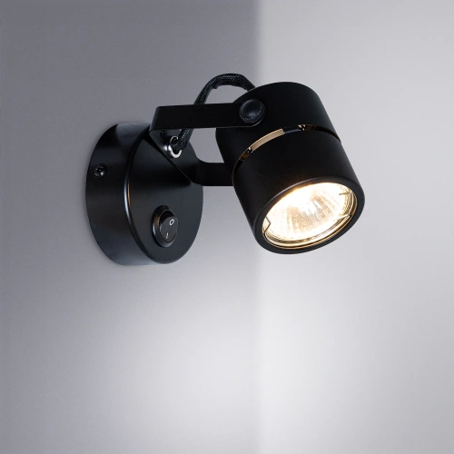 Спот Arte Lamp MIZAR A1311AP-1BK фото 2 Спот Arte Lamp MIZAR A1311AP-1BK фото 2