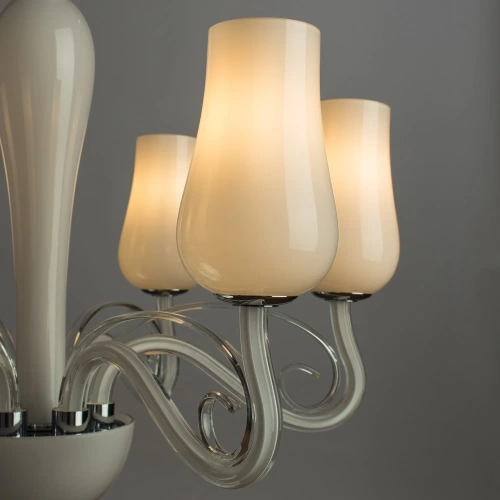 Подвесная люстра Arte Lamp BIANCANEVE A8110LM-6WH фото 4 Подвесная люстра Arte Lamp BIANCANEVE A8110LM-6WH фото 4